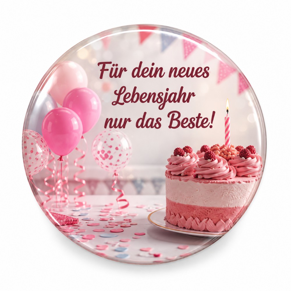 Best Wishes for Your New Year of Life – Personalised NFC Birthday Sticker